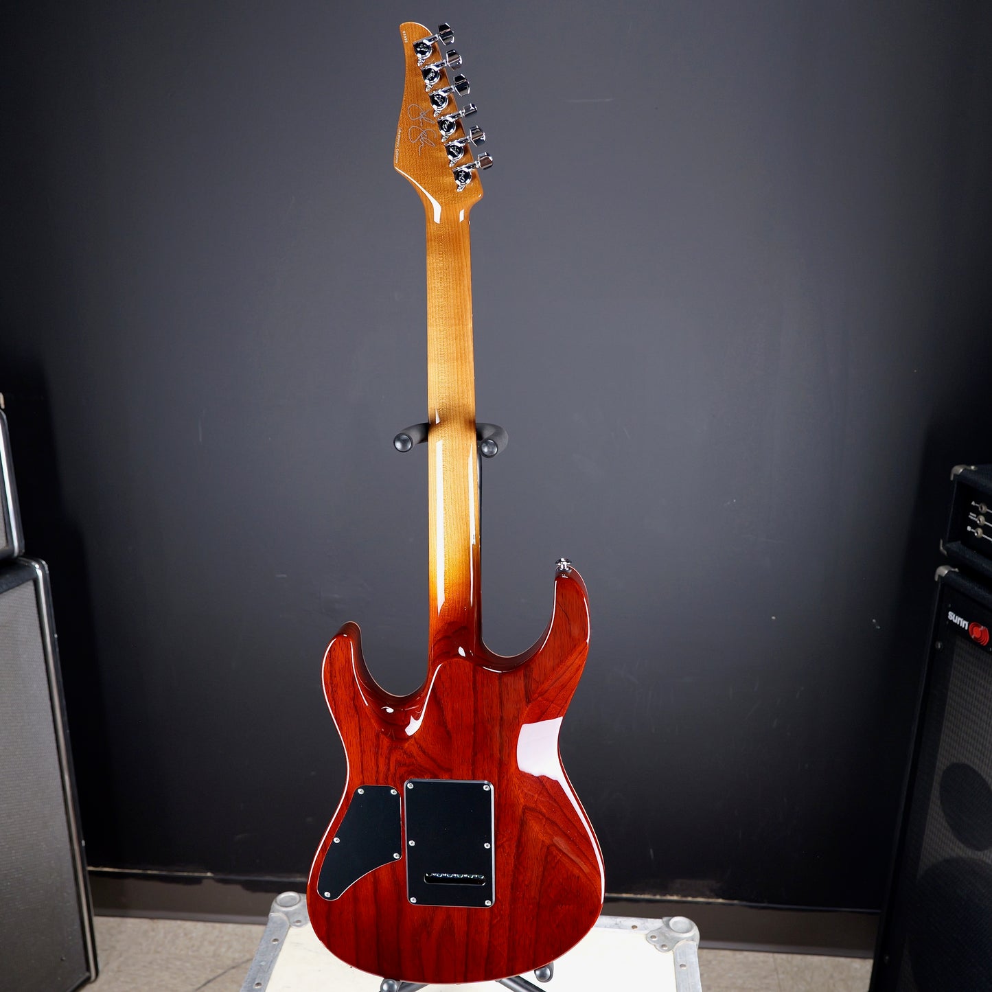 Suhr NAMM 2024 Modern Trans Brown Charcoal Fade