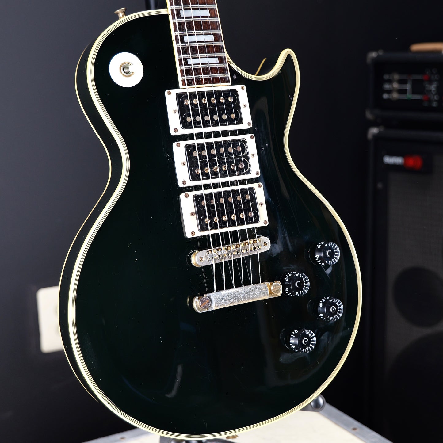 Greco EG600 Les Paul Custom Black