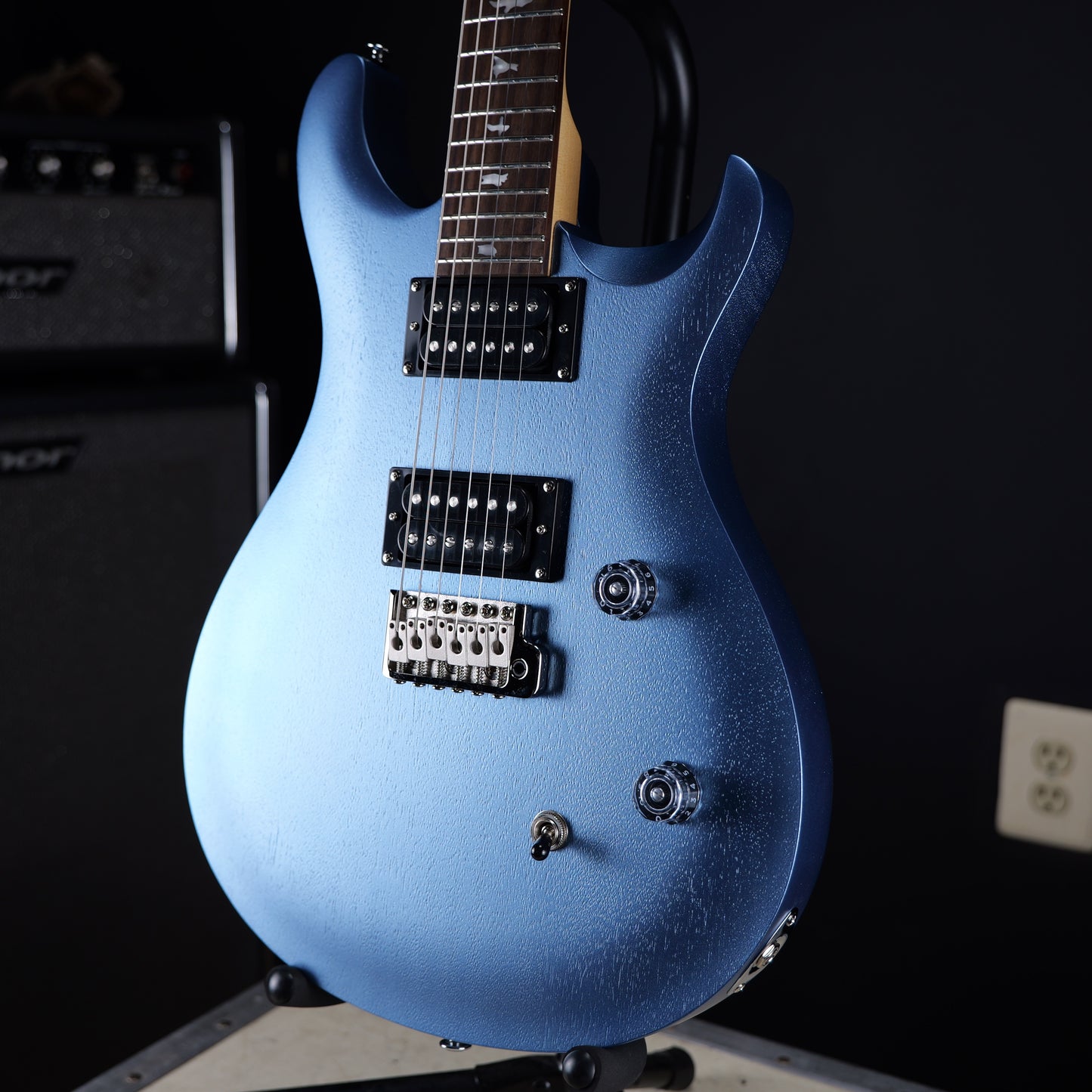 PRS SE CE 24 Standard Satin Ice Blue Metallic