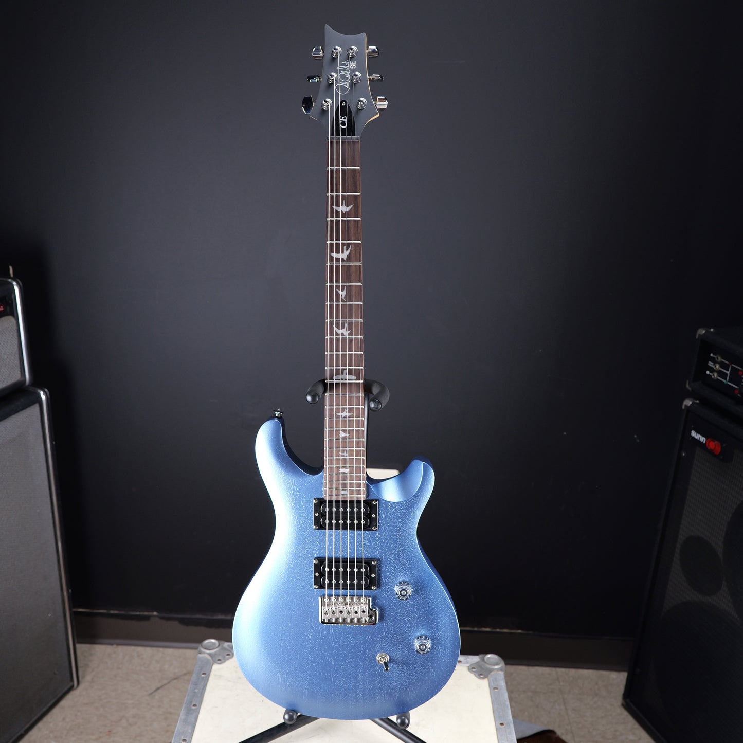 PRS SE CE 24 Standard Satin Ice Blue Metallic