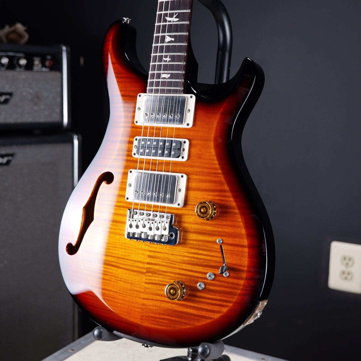 PRS S2 Special Semi-Hollow Dark Cherry Sunburst