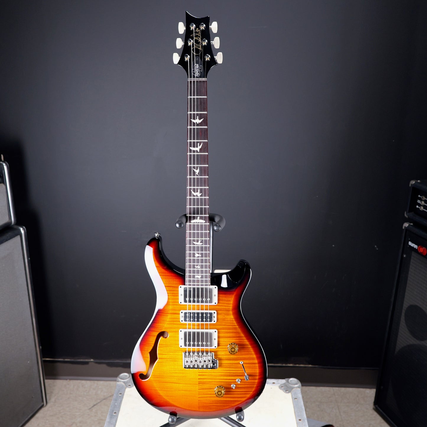 PRS S2 Special Semi-Hollow Dark Cherry Sunburst