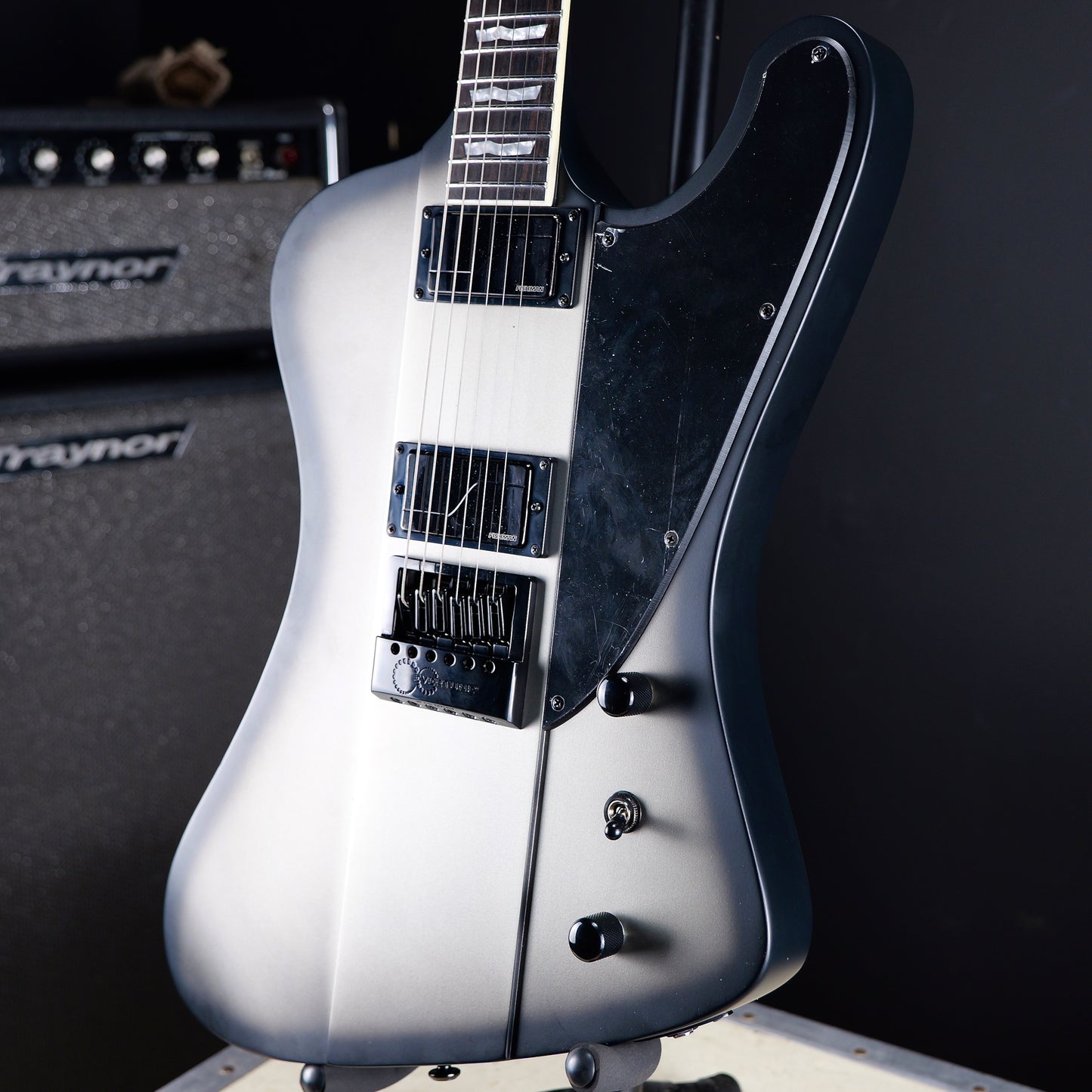 ESP LTD Phoenix-1000 Evertune Silver Sunburst Satin