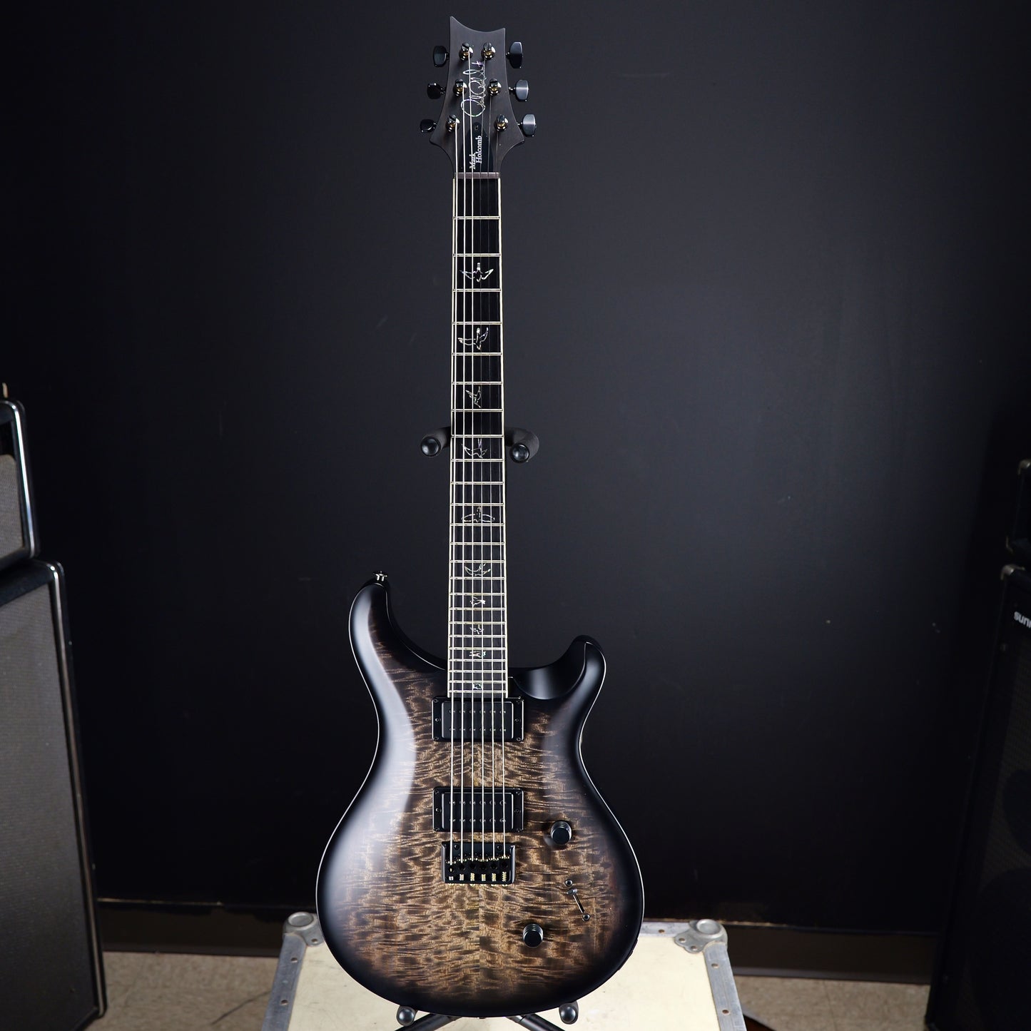 PRS Mark Holcomb Charcoal Wraparound Burst
