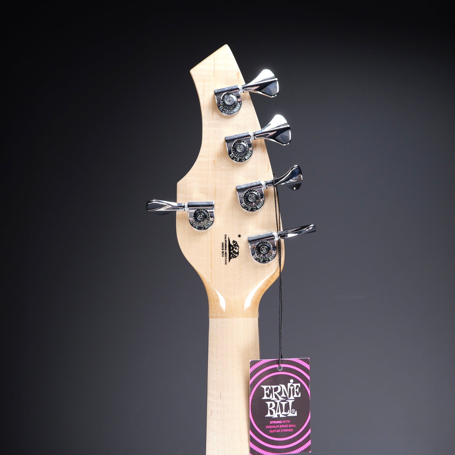 Ernie Ball Music Man Bongo 5HH Electric Bass Guitar - Blood Orange