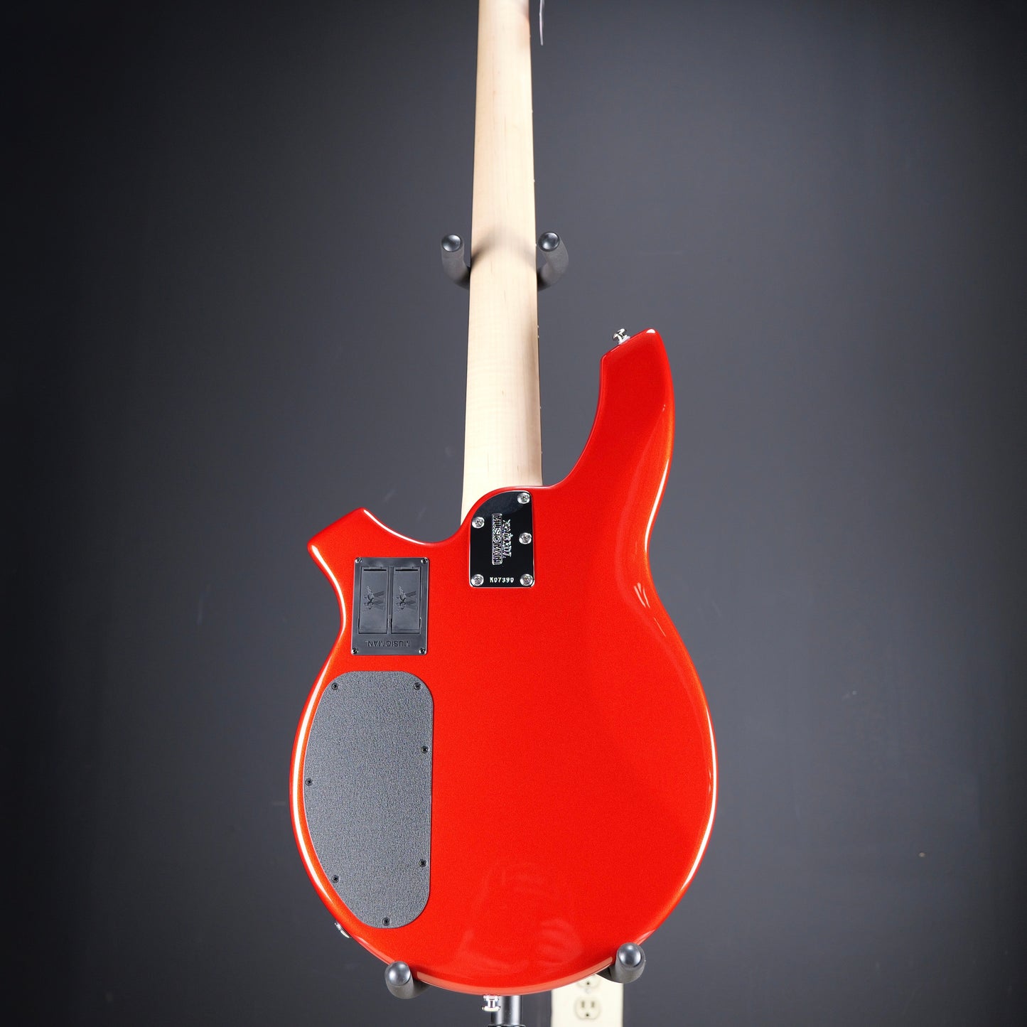 Ernie Ball Music Man Bongo 5HH Electric Bass Guitar - Blood Orange