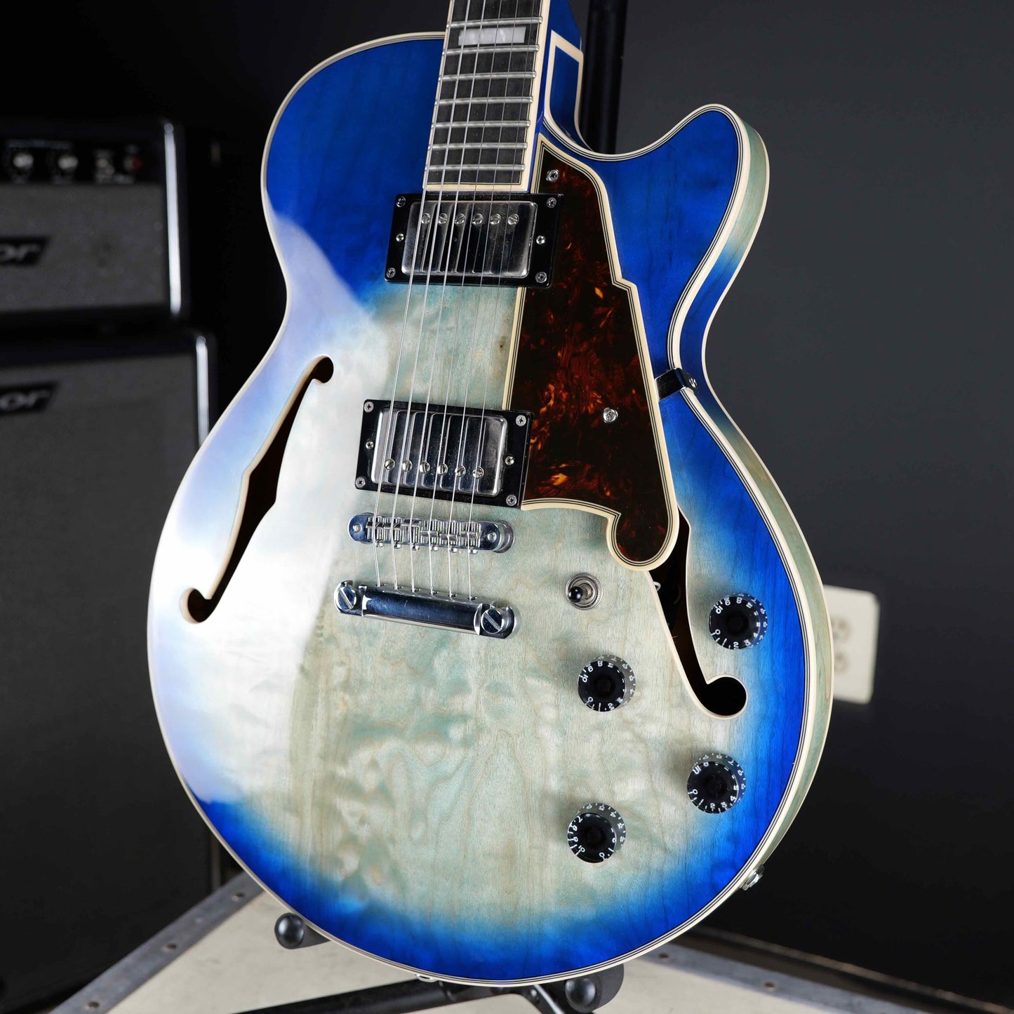 D'Angelico Premier SS Boardwalk Blue Burst