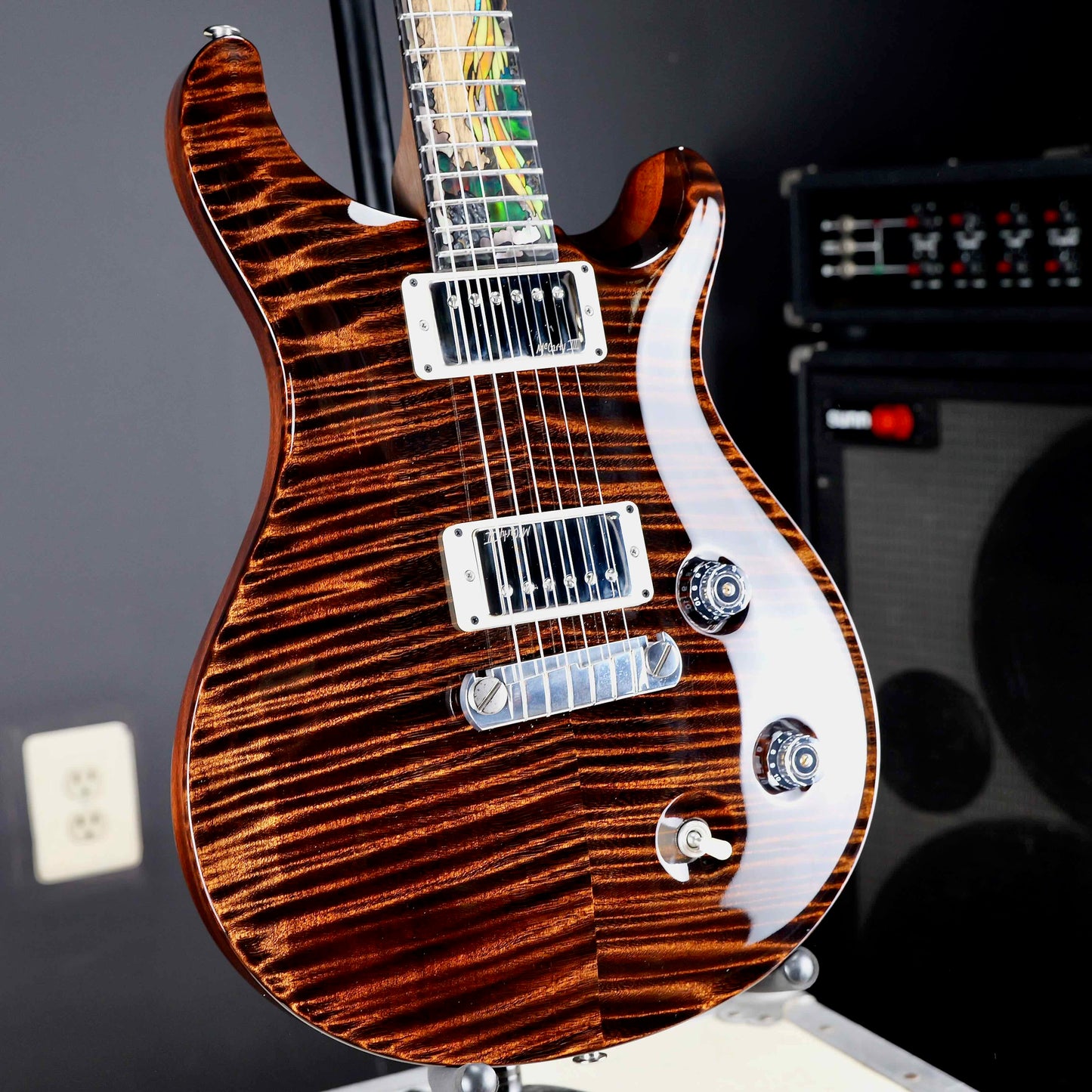 PRS 40th Anniversary Dragon Limited Burnt Chestnut