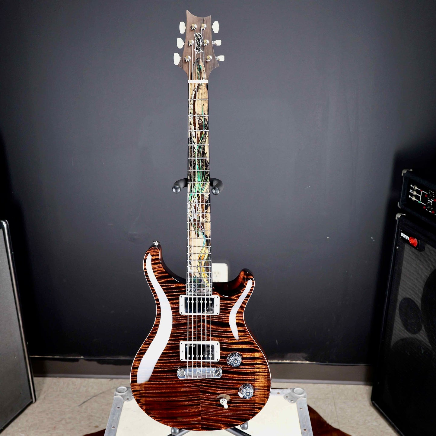 PRS 40th Anniversary Dragon Limited Burnt Chestnut