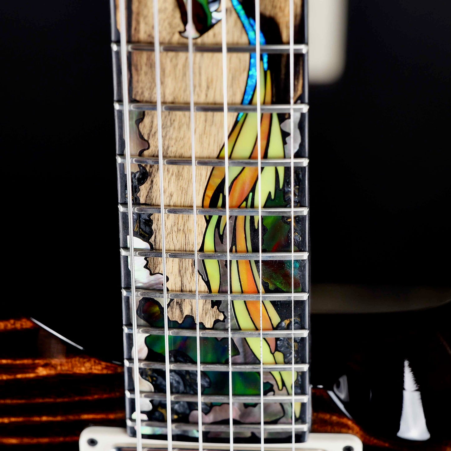 PRS 40th Anniversary Dragon Limited Burnt Chestnut