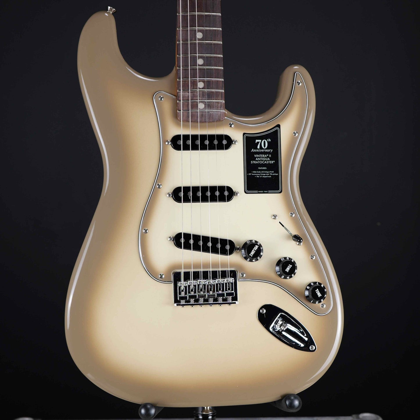 Fender 70th Anniversary Antigua Stratocaster Rosewood Fingerboard Antigua