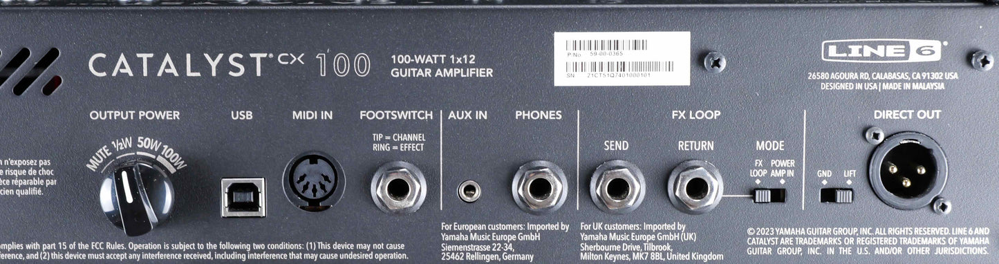 Line 6 Catalyst CX 100