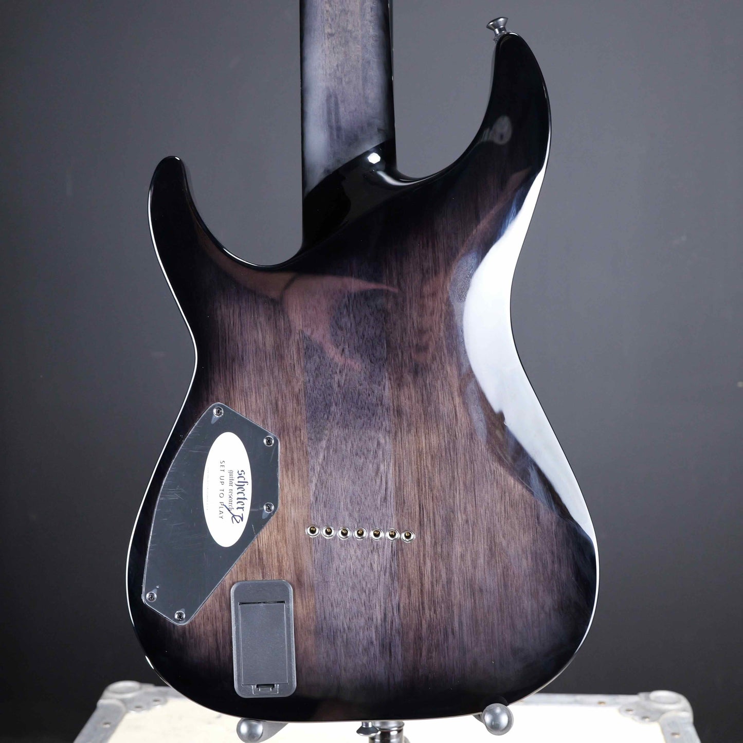 Schecter Hellraiser Hybrid C-7 Trans Black Burst