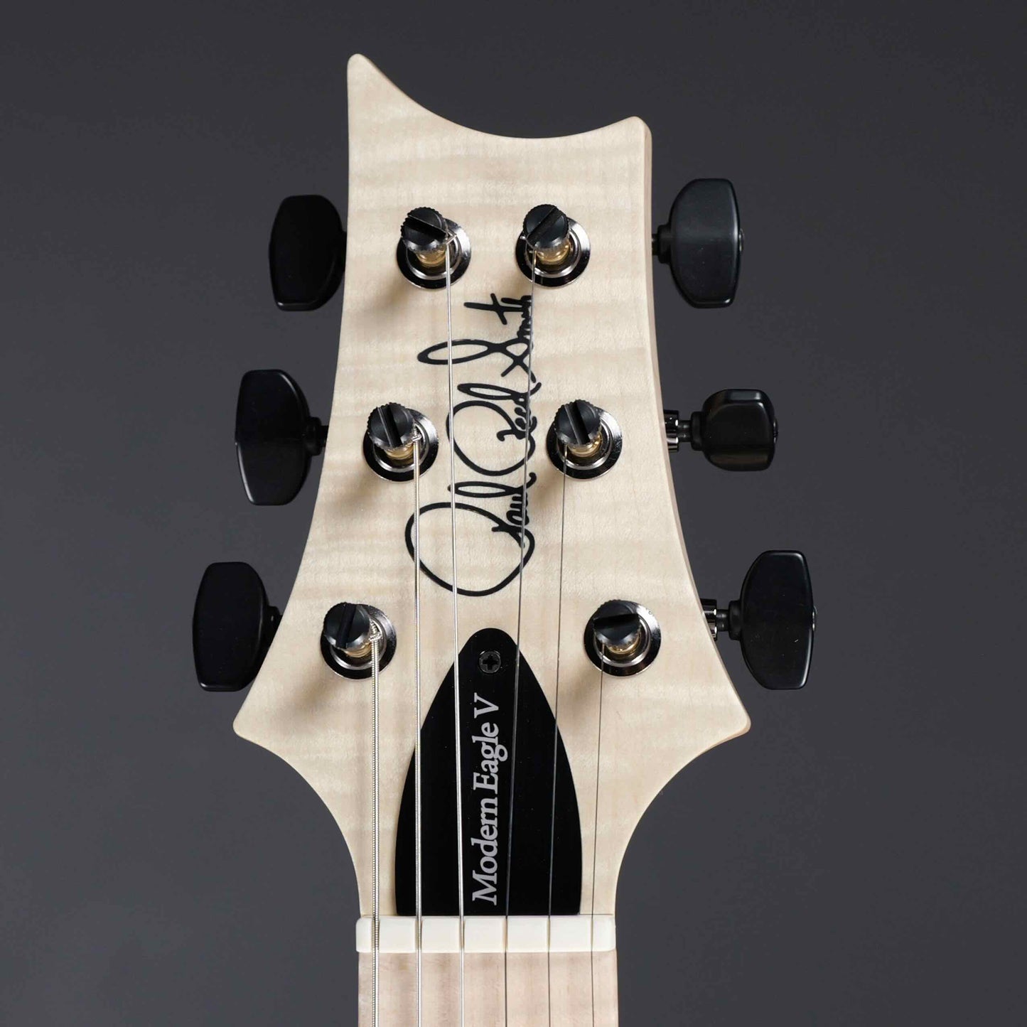 PRS Wood Library Modern Eagle V Burnt Maple Leaf 10 Top Satin