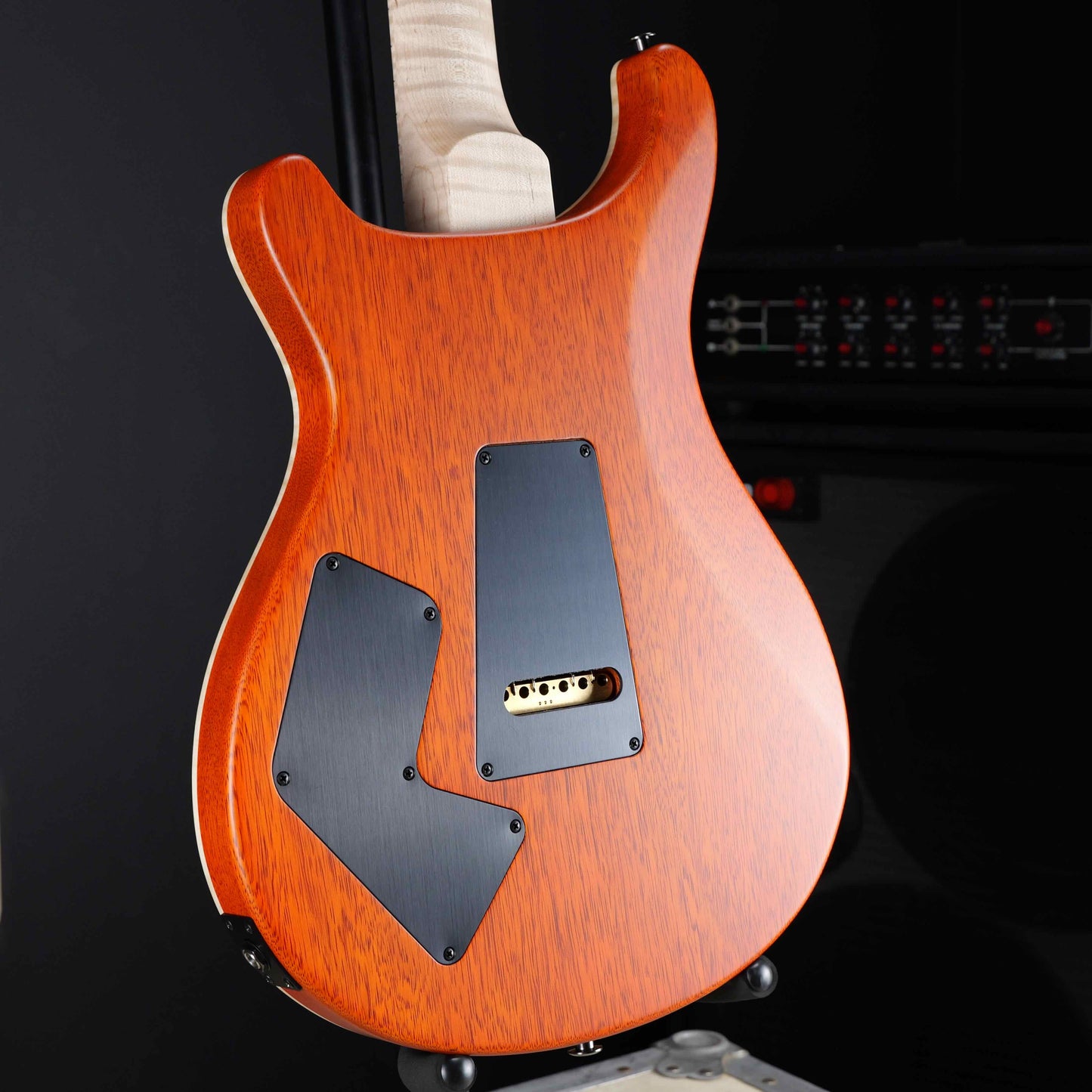 PRS Wood Library Modern Eagle V Burnt Maple Leaf 10 Top Satin