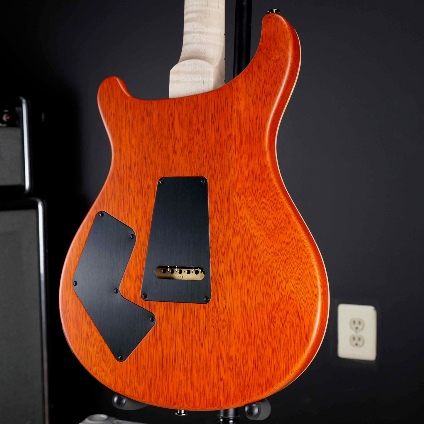 PRS Wood Library Modern Eagle V Burnt Maple Leaf 10 Top Satin