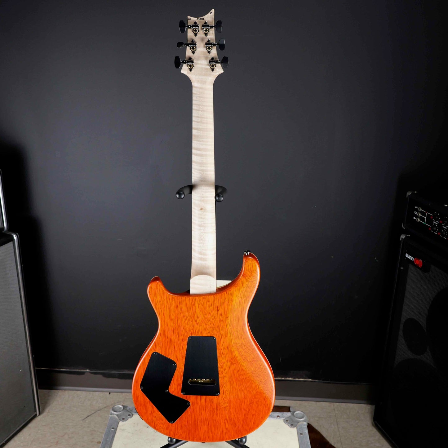 PRS Wood Library Modern Eagle V Burnt Maple Leaf 10 Top Satin