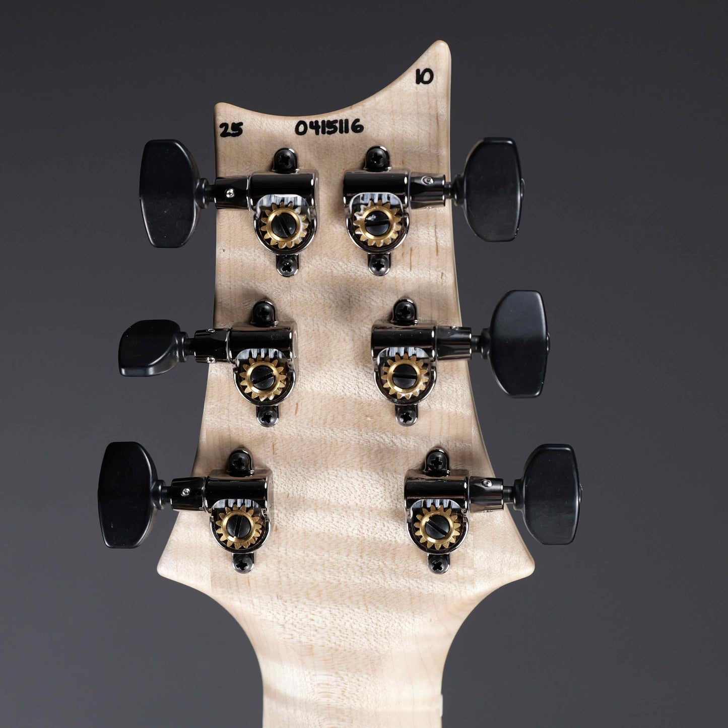PRS Wood Library Modern Eagle V Burnt Maple Leaf 10 Top Satin