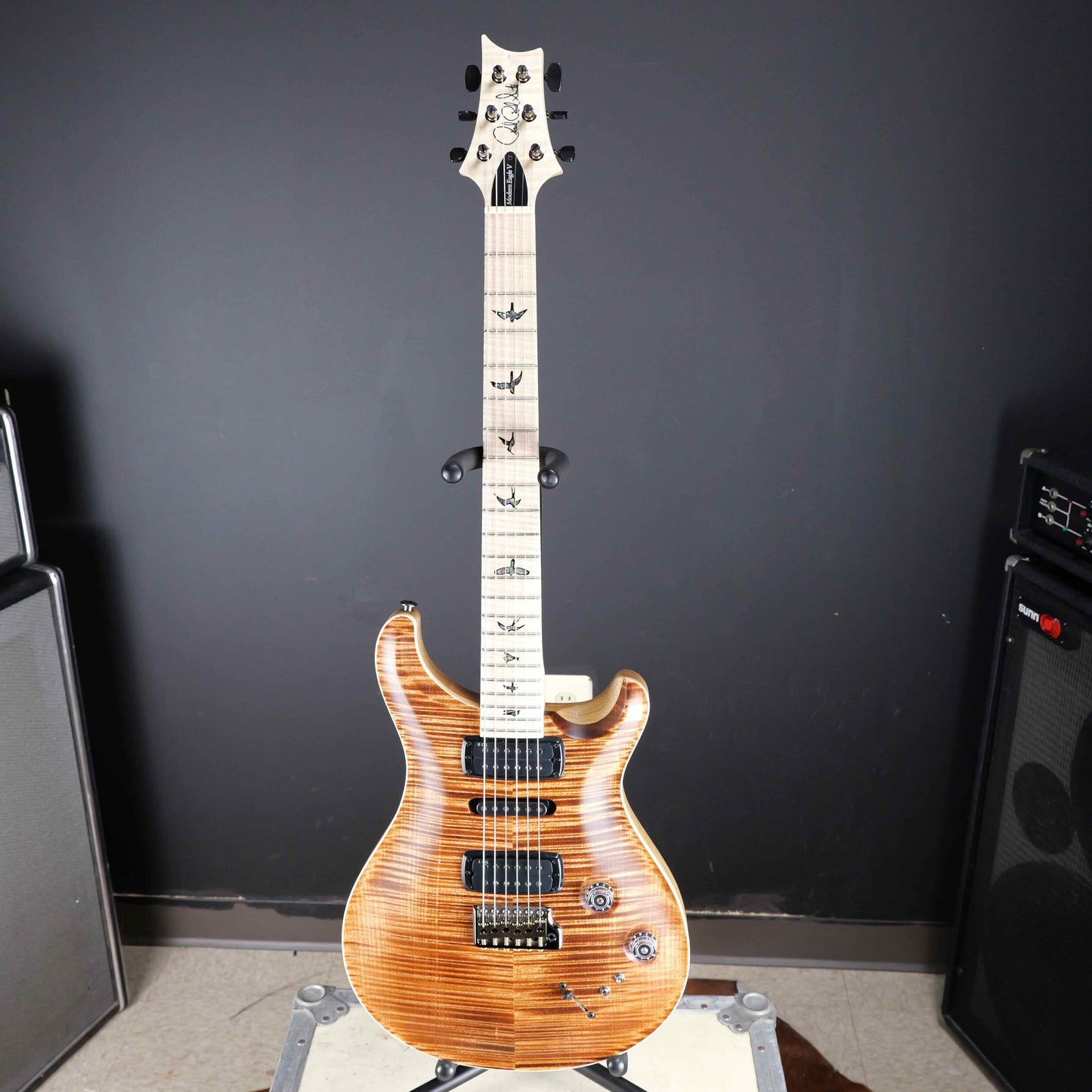 PRS Wood Library Modern Eagle V Copperhead 10 Top Satin
