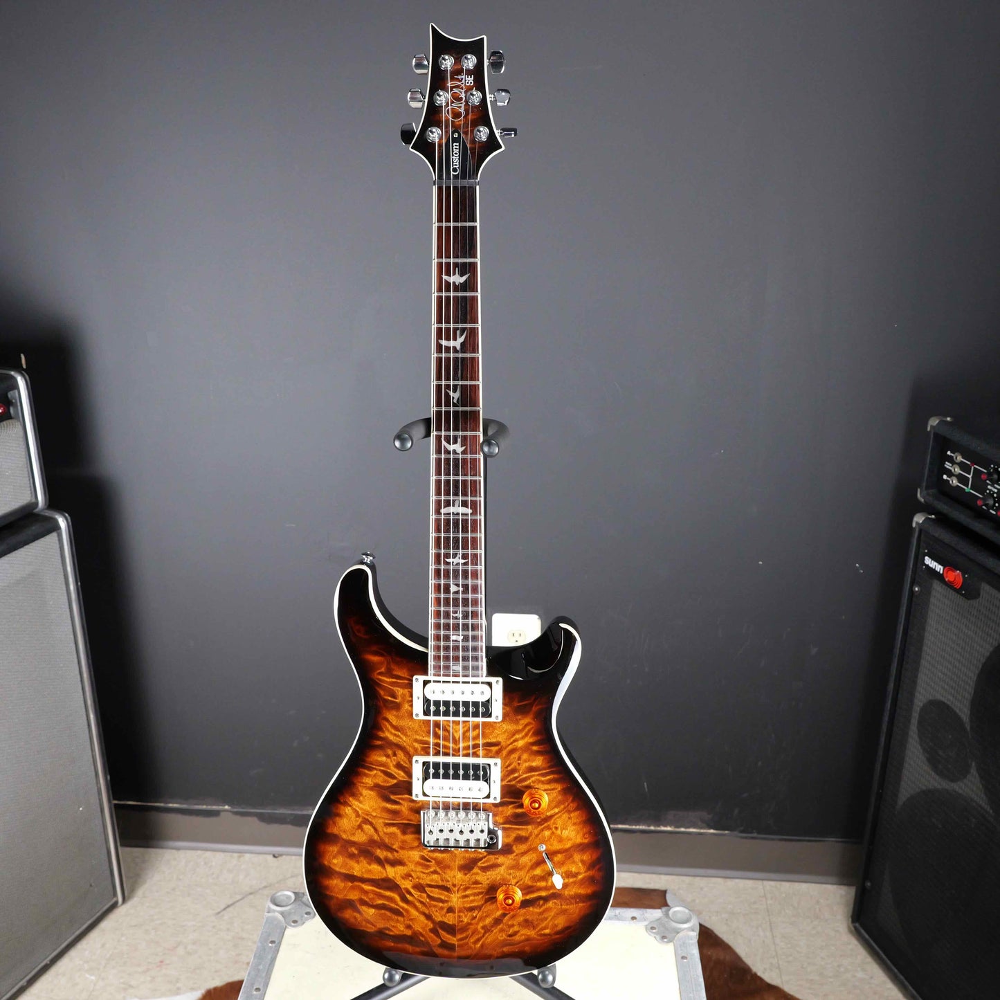 PRS SE Custom 24 Black Gold