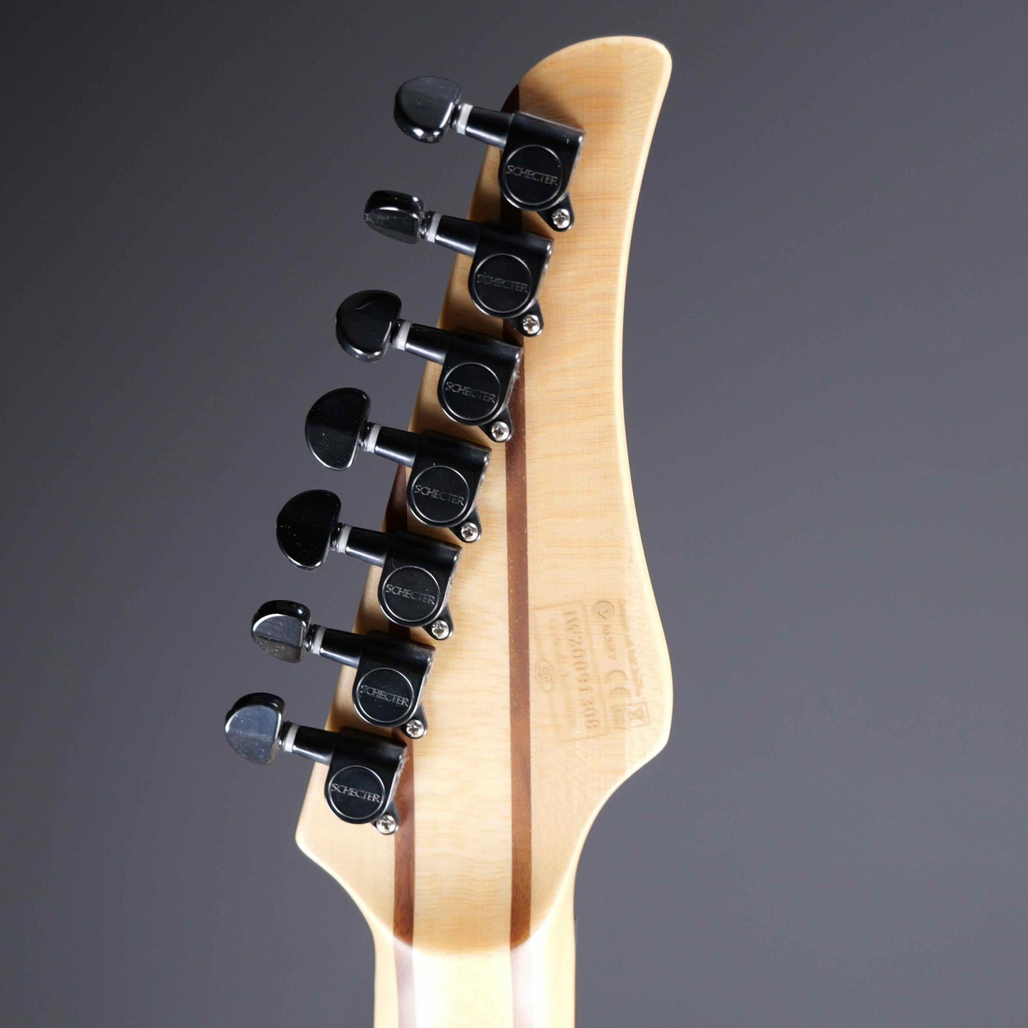 Schecter Reaper 7 Multiscale Satin Sky Burst