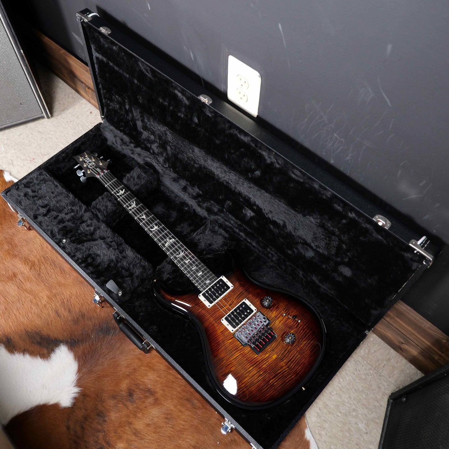 PRS Custom 24 "Floyd" 10 Top Black Gold