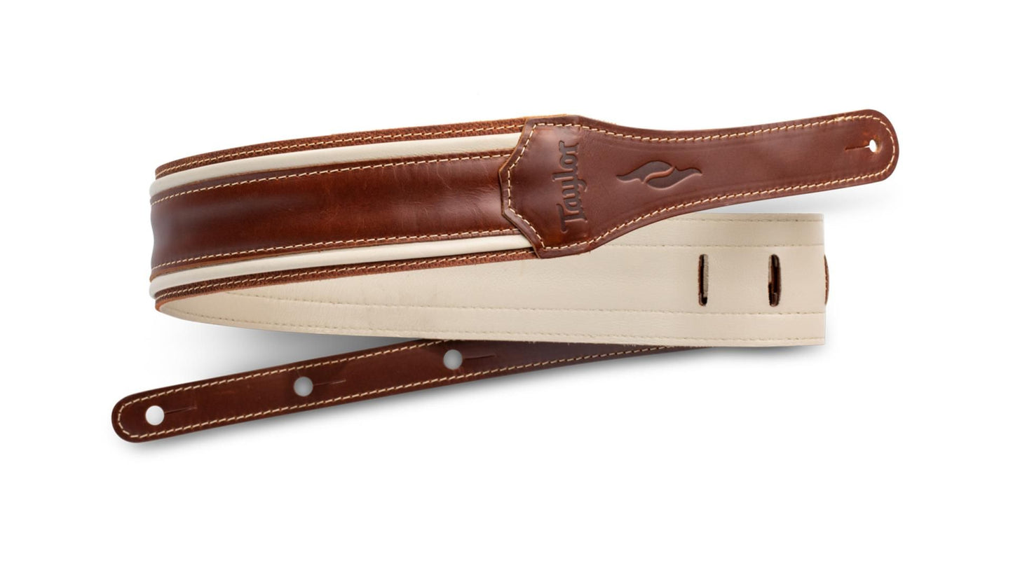 Taylor Element Strap Brown/Cream Leather 2.5"