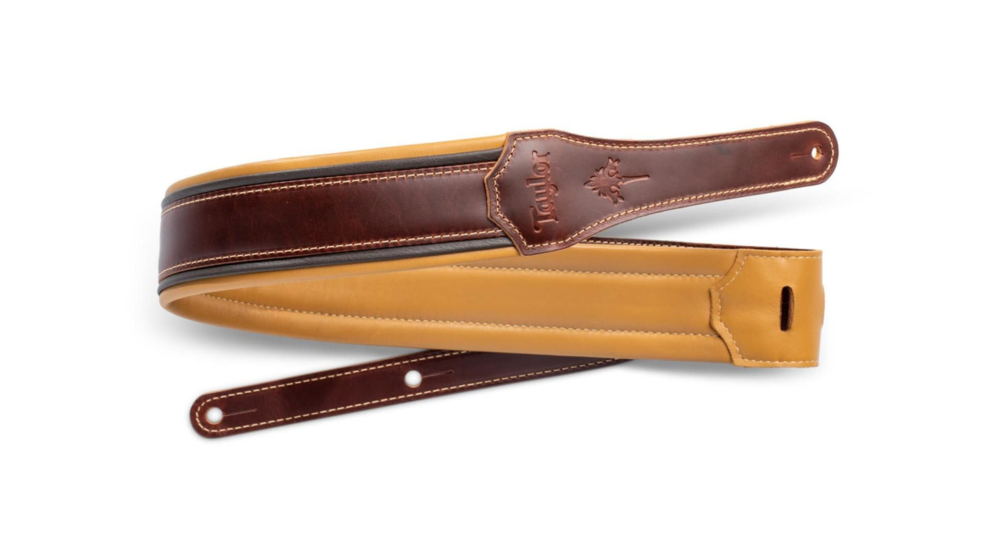 Taylor Ascension Strap Cordovan Leather 2.5" Cordovan Black Butterscotch