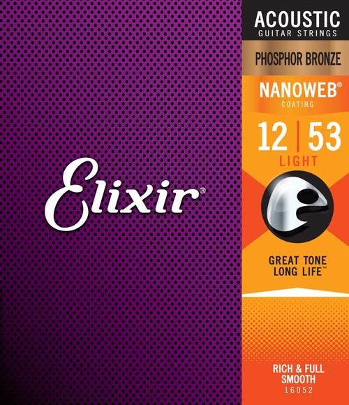 Elixir Acoustic Phosphor Bronze Nanoweb Coating