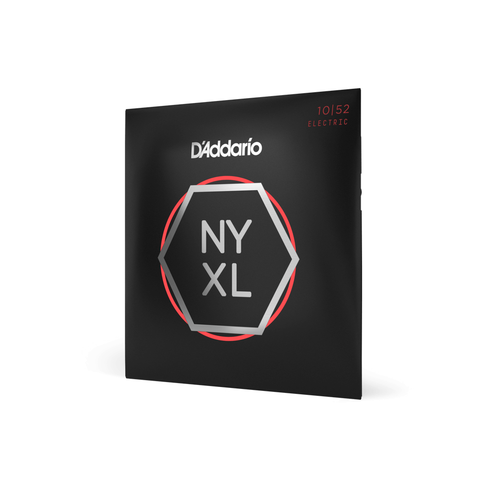D'Addario NYXL Light Top/Heavy Bottom Electric Guitar Strings 10-52