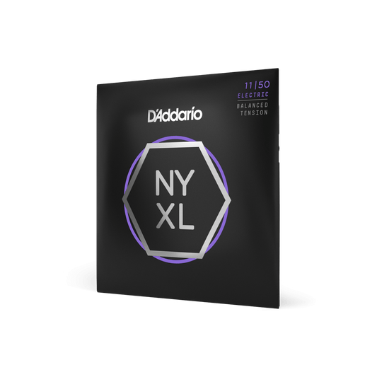 D'Addario NYXL Medium Balanced Tension Electric Guitar Strings 11-50