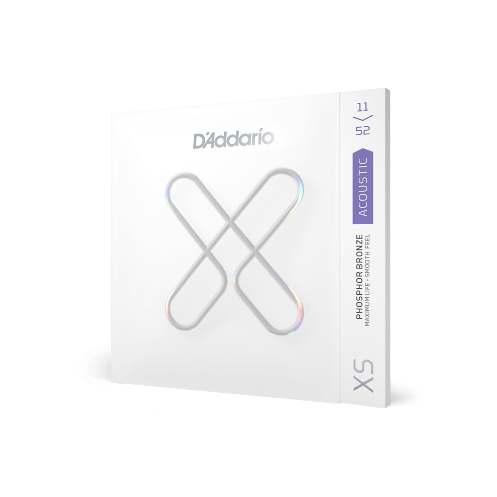 D'Addario Extra Light Coated Acoustic Guitar Strings 11-52