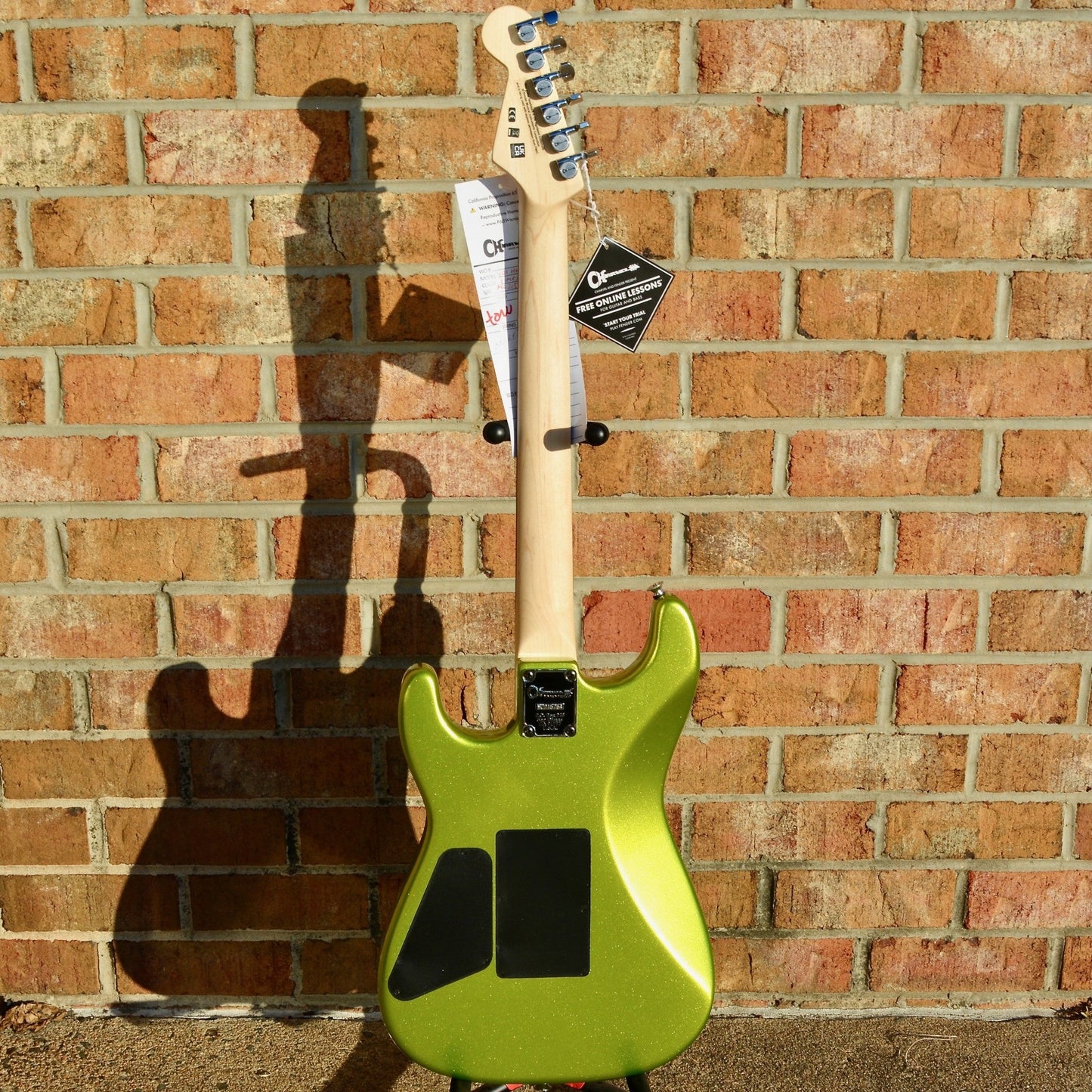 Charvel Pro-Mod San Dimas Style 1 HH FR E Lime Green
