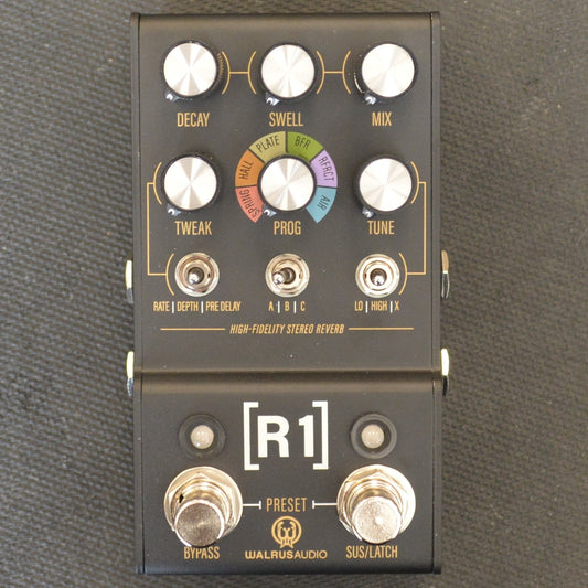 Walrus Audio MAKO Series: R1 High-Fidelity Stereo Reverb