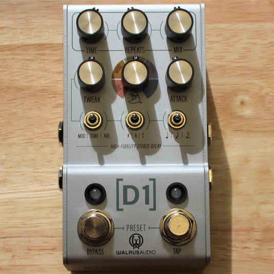 Walrus Audio MAKO Series: D1 High-Fidelity Delay
