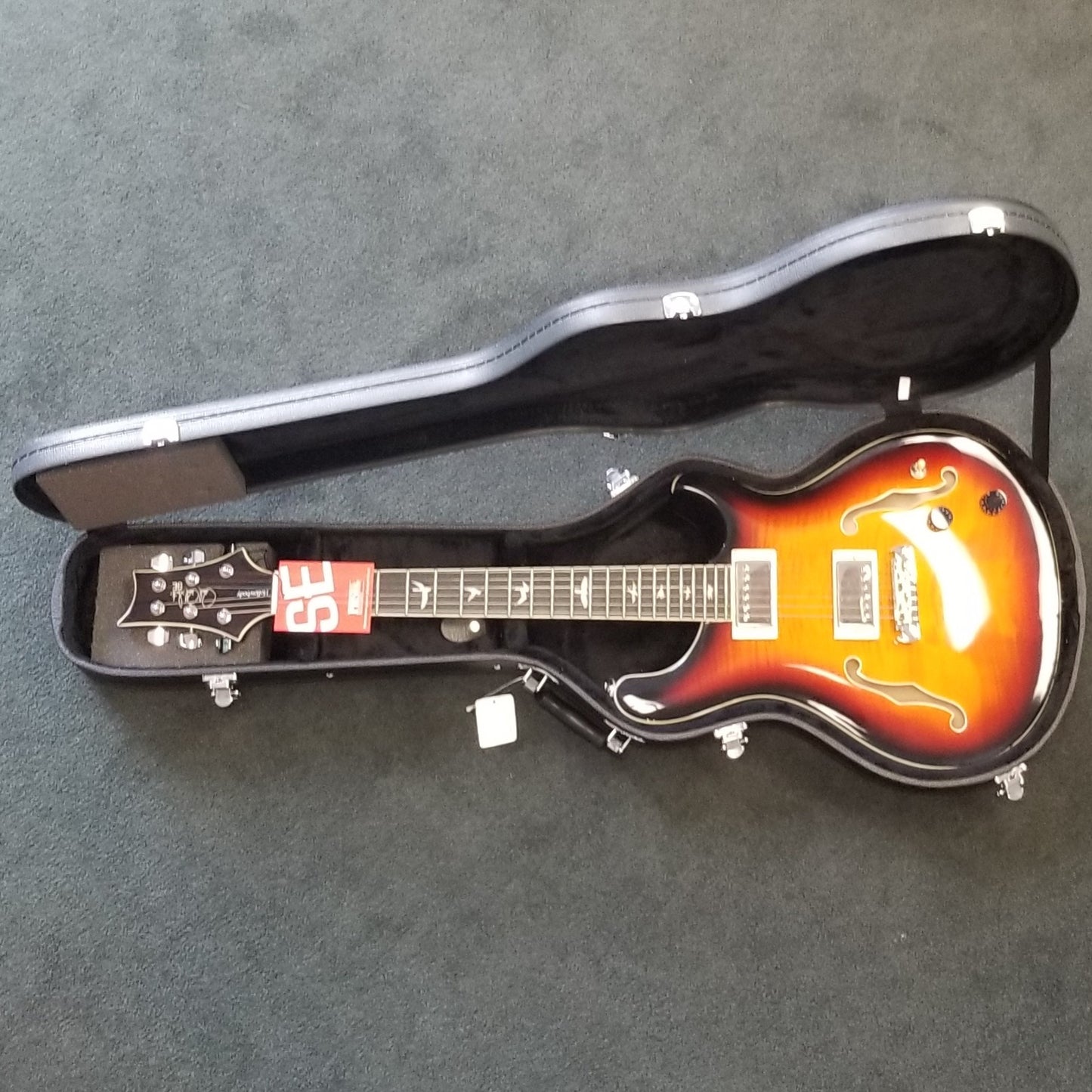 Paul Reed Smith SE Hollowbody II Tricolor Sunburst