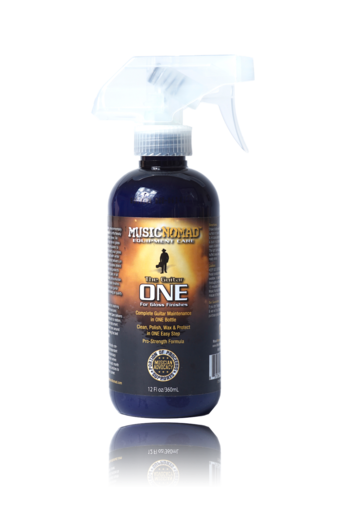 Music Nomad The Guitar One 12 oz.Tech Size - All in 1 Cleaner, Polish & Wax