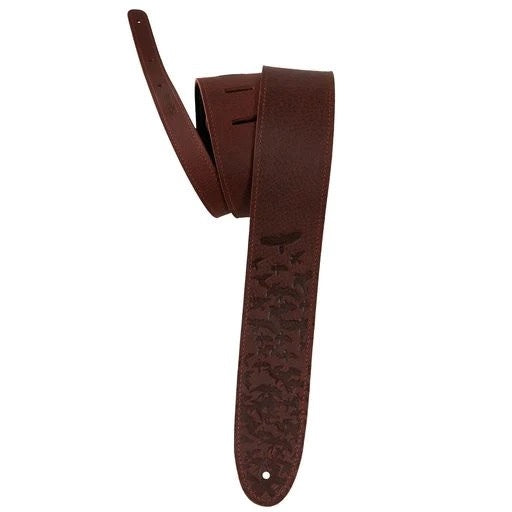 PRS 2.5” Leather Bird Swarm Strap - Tan
