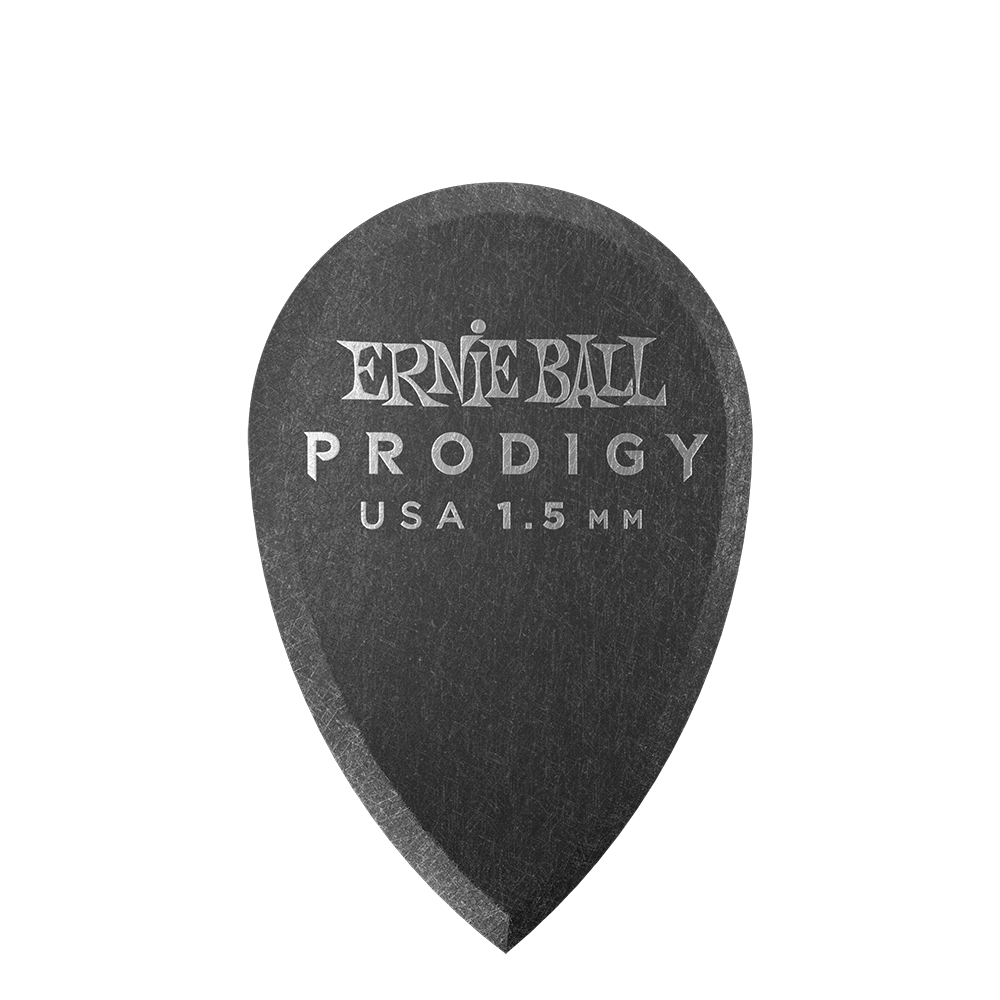 Ernie Ball Prodigy Teardrop Picks 1.5mm - 6 Pack