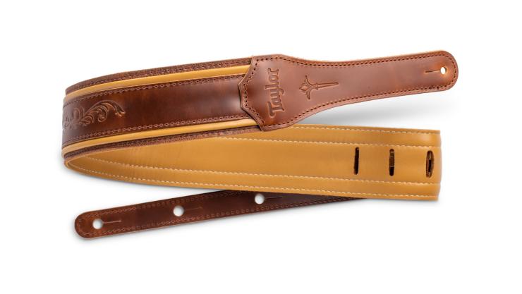 Taylor Nouveau 2.5" Leather Guitar Strap