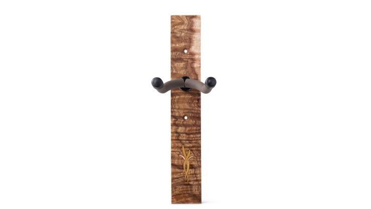 Taylor Bouquet Guitar Hanger - Koa, Wood Inlay