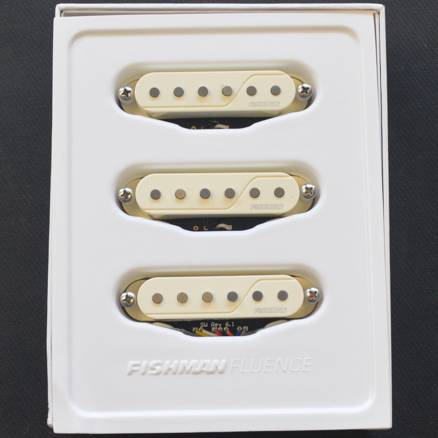 Fishman Fluence Single Width Pickup Set For Strat.