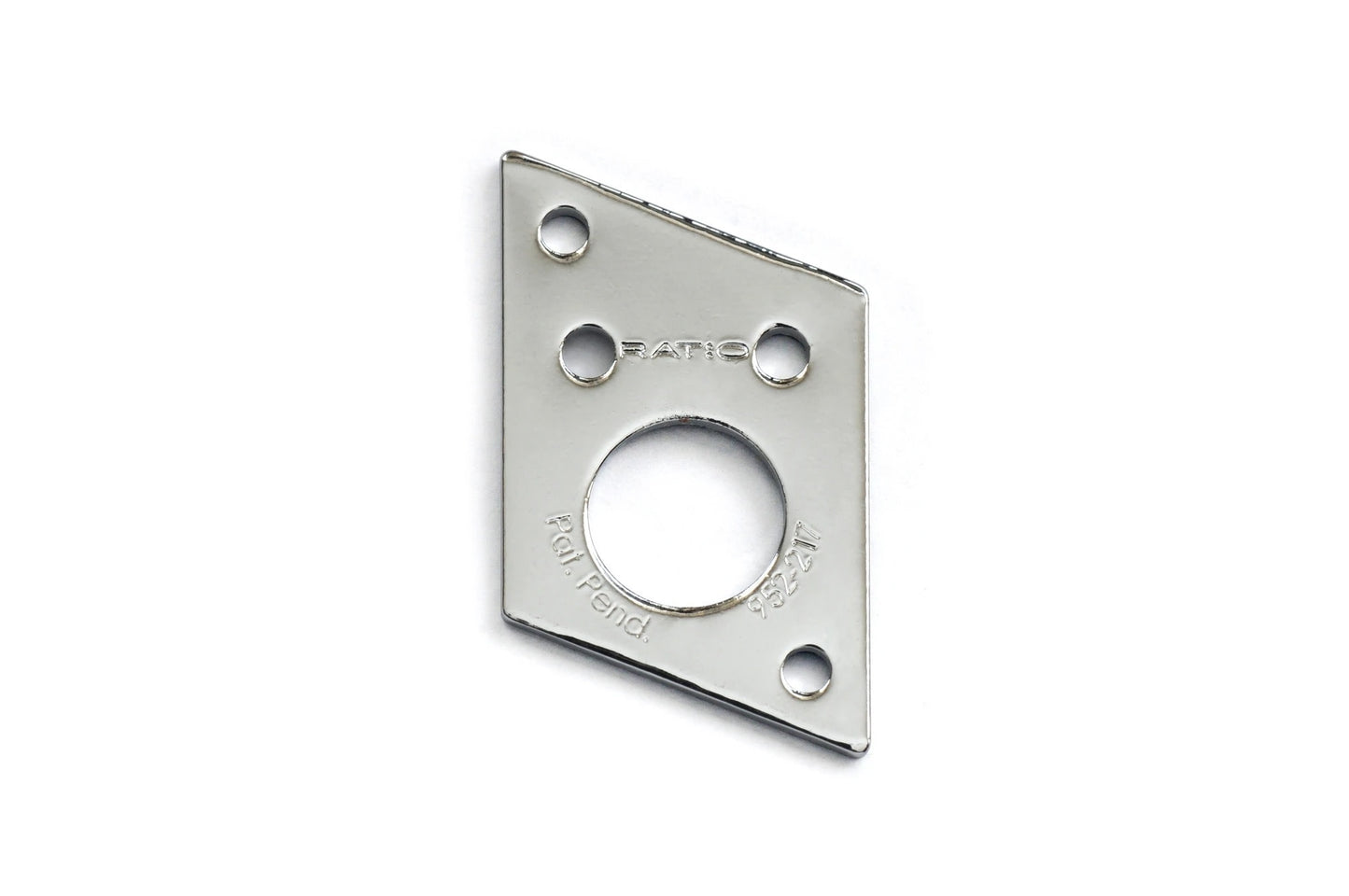 Graph Tech Invisomatch Plates for Ratio Tuners , F style screw holes (Set of 6) Chrome