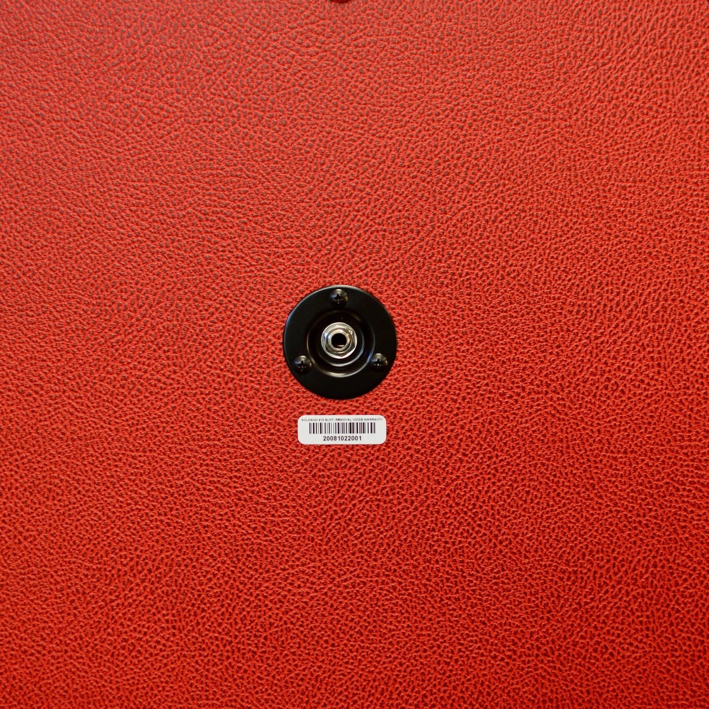 Soldano SlO-100 w/ matching 4x12 Cab British Garnet Bronco/Cane Grill//Creamback