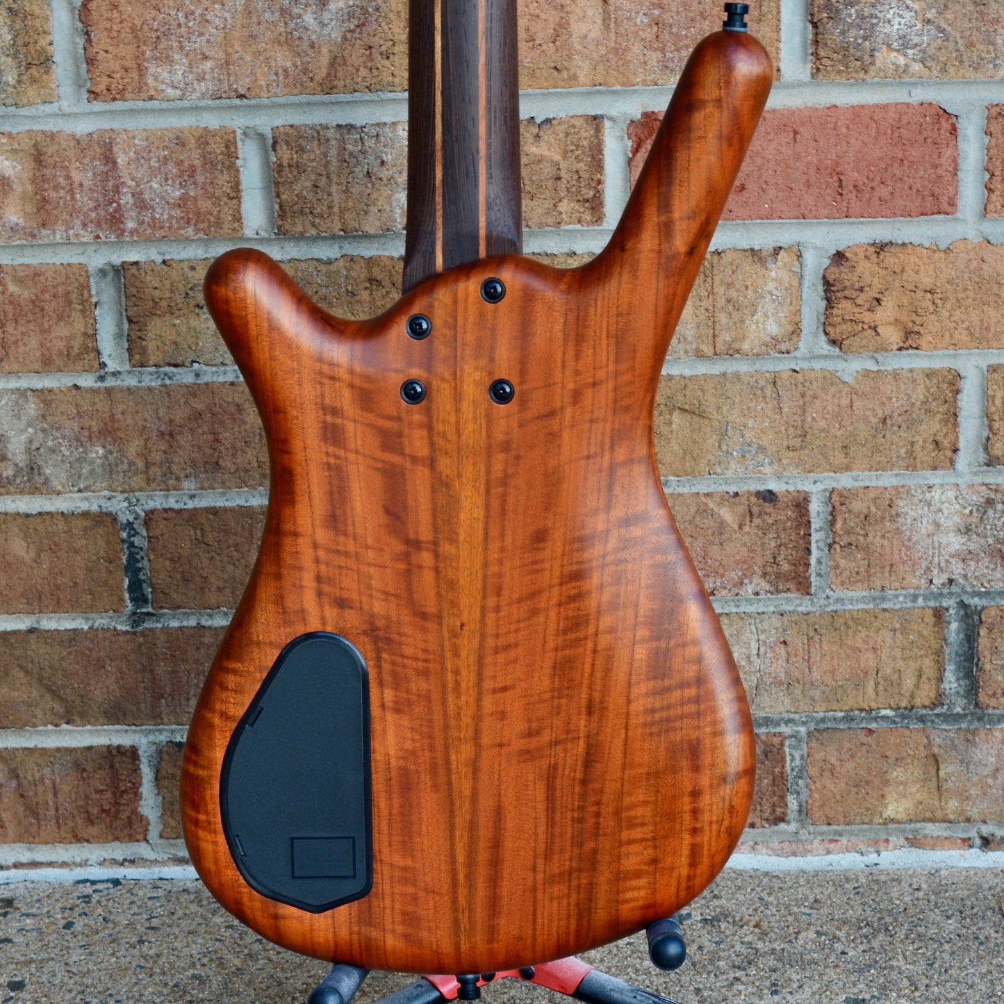 Warwick Teambuilt Streamette Bolt-On, Limited Edition 2022, 4-String - Special Amber Transparent Satin Finish