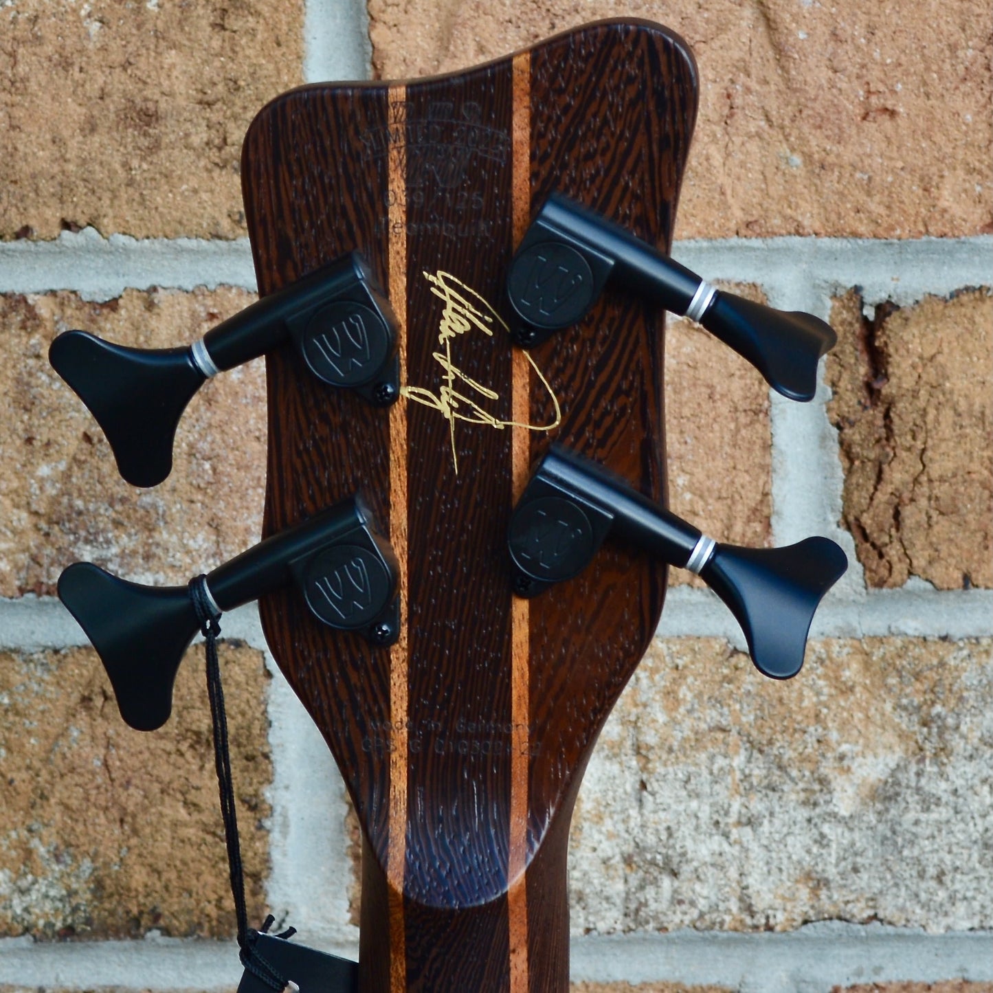 Warwick Teambuilt Streamette Bolt-On, Limited Edition 2022, 4-String - Special Amber Transparent Satin Finish
