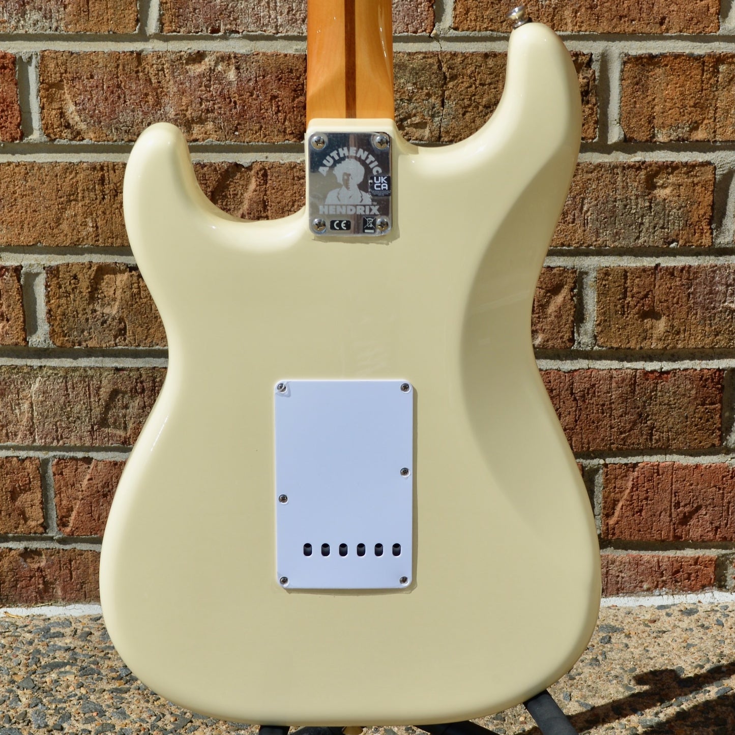 Fender Jimi Hendrix Stratocaster®, Maple Fingerboard, Olympic White