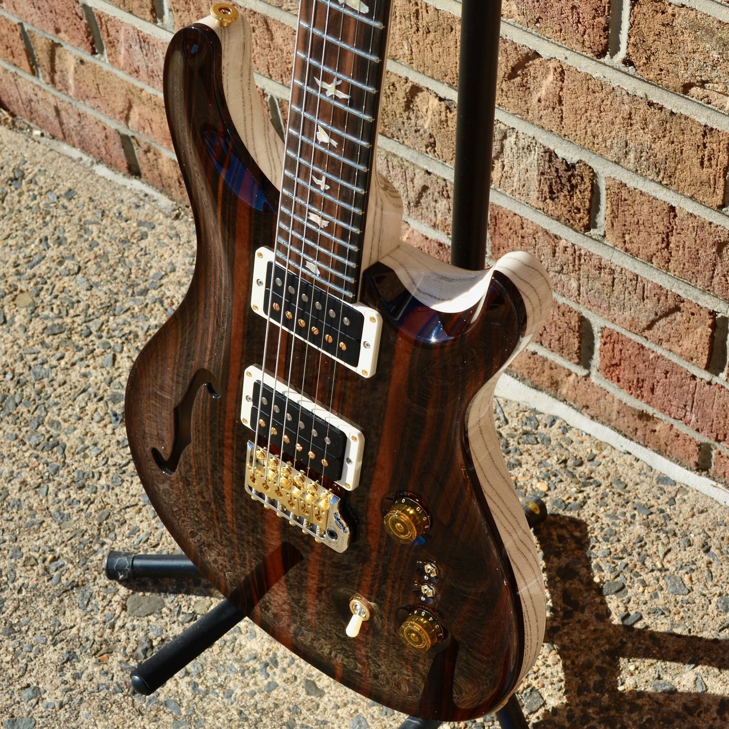 PRS Private Stock 24/08 Semi-Hollow Macassar Ebony/Swamp Ash