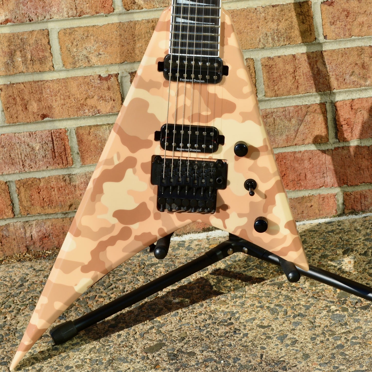 Jackson Concept Series Rhoads RR24-7, Ebony Fingerboard, Desert Camo