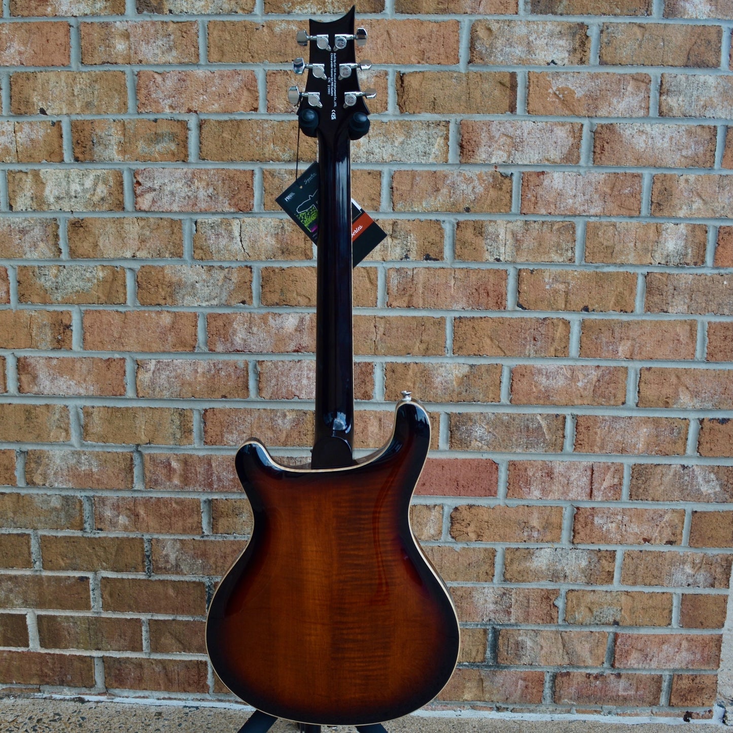 PRS SE Hollowbody II Piezo Black Gold Burst